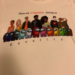 Among Us Equality Graphic Tee